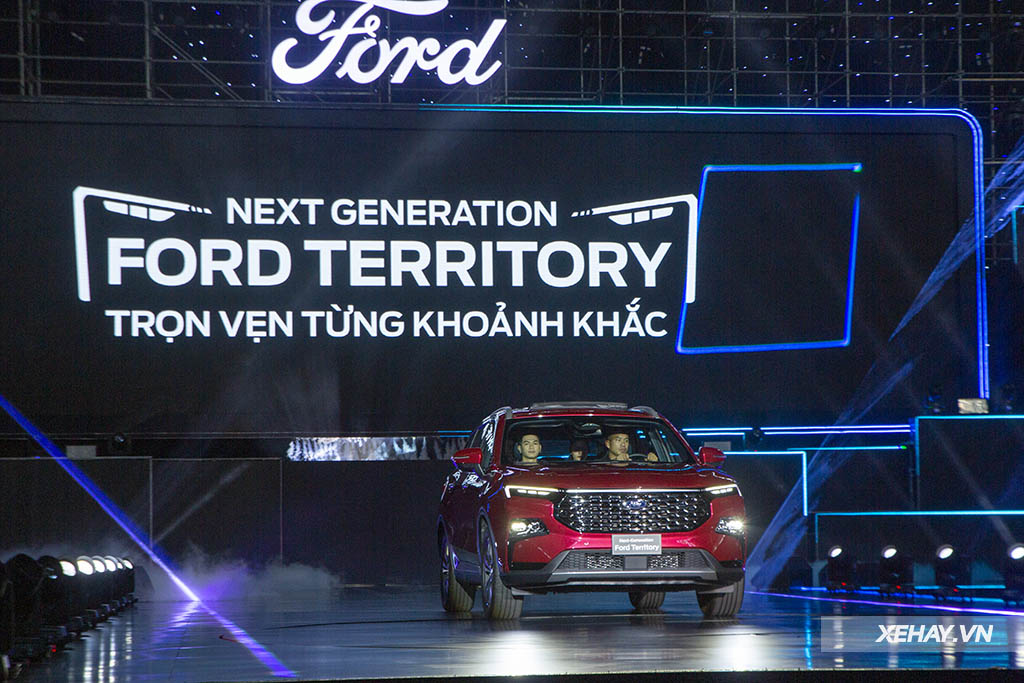 Ford Việt Nam đã chính thức ra mắt mẫu SUV gia đình hoàn toàn mới Territory ngay chiều 10/10/2022